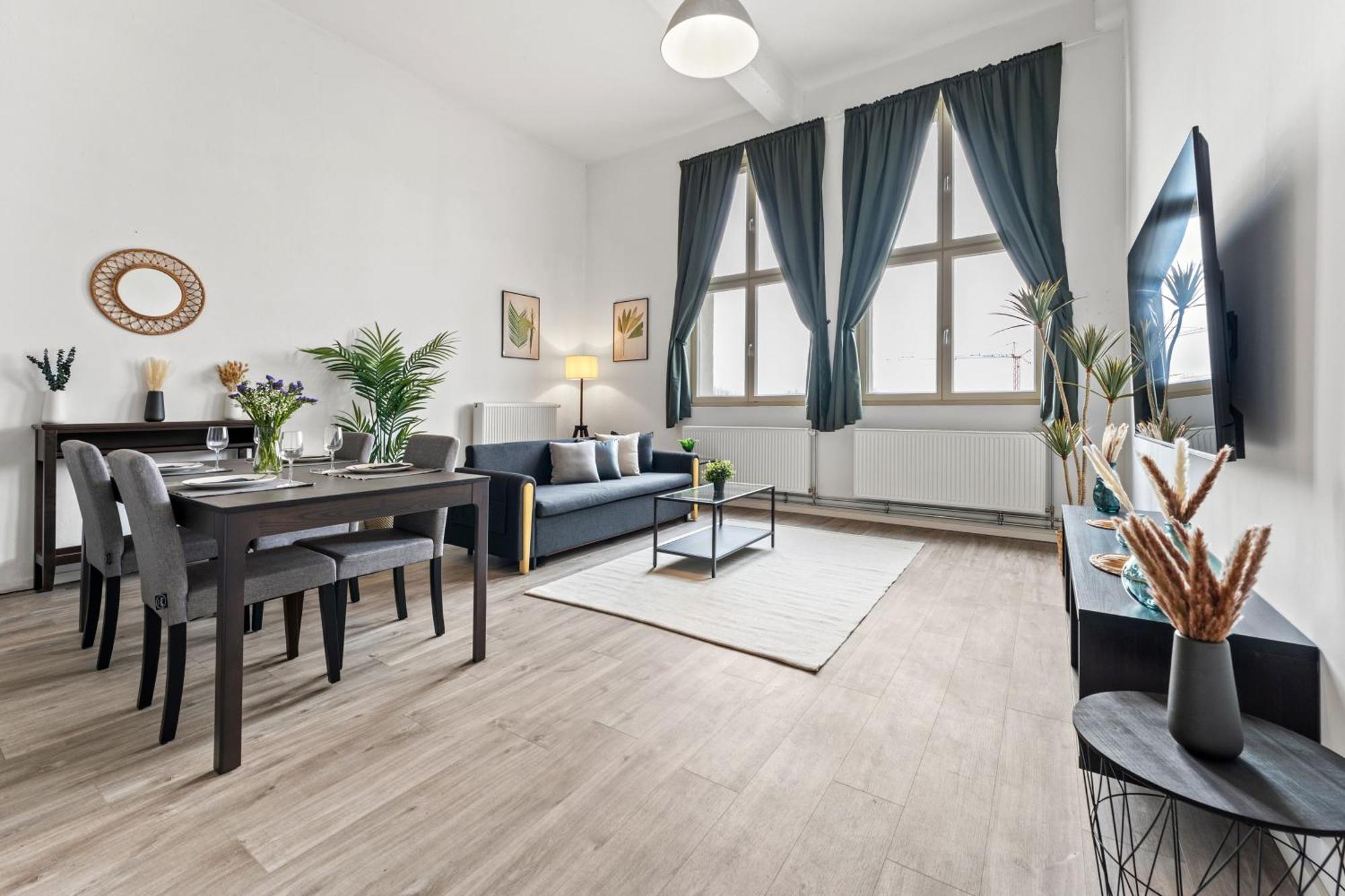 Mint Apartment Ueber Der Stadt Parken Kueche Wifi Berlijn Buitenkant foto